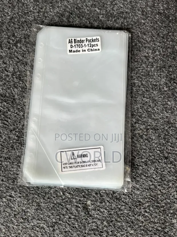 A6 Binder Pockets (Brand New) - 1