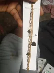 Bracelet and Bangle Set - Gold Tone - 1