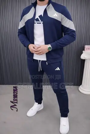 Adidas 3-in-1 Tracksuit Set na Turkiyya ga Maza