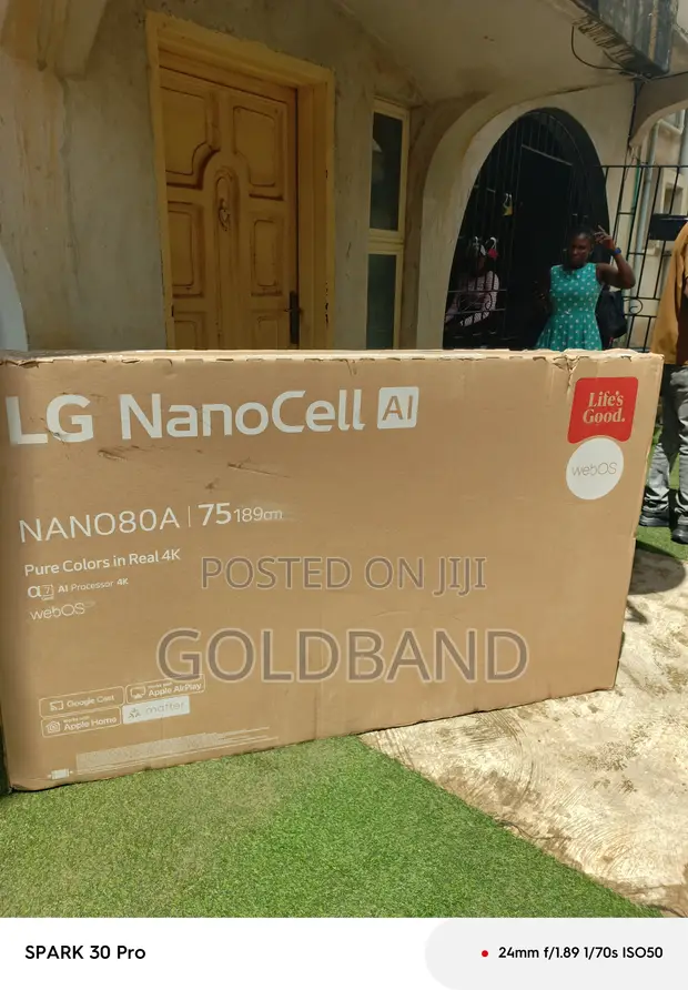 LG 75'' NANO80A NanoCell Smart TV - 1