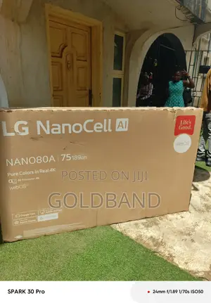 LG 75'' NANO80A NanoCell Smart TV