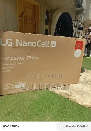 LG 75'' NANO80A NanoCell Smart TV
