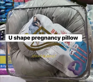 U-Shape Pregnancy Pillow - Gray