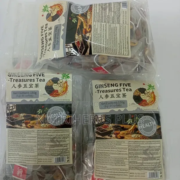 Ginseng Five Treasure Tea - Shields Liver Tissues - 1