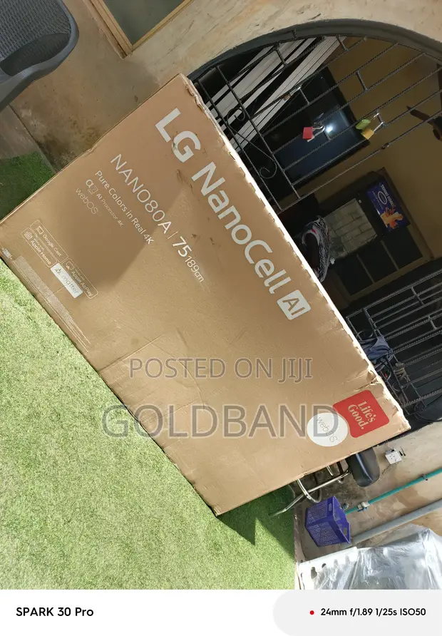 LG 75-Inch NANO80A Smart NanoCell TV - 1