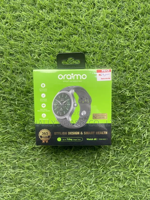 Oraimo Watch 6R Smartwatch (AMOLED, Bluetooth Calling) - 1