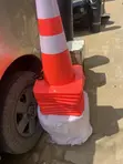 3M Reflective Traffic Safety Cones - 3