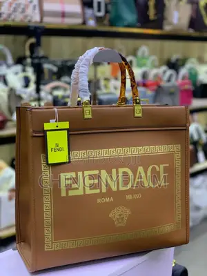 Fendi Multicolor Genuine Leather Handbag