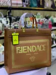 Fendi Multicolor Genuine Leather Handbag - 1