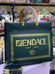 Fendi Multicolor Genuine Leather Handbag - 4