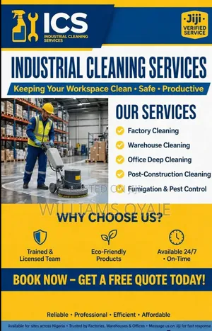 Professional Industrial Cleaning & Fumigation Services