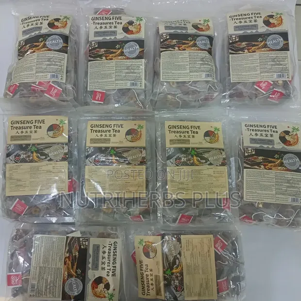 Ginseng Five Treasure Tea (Supports Renal Function) - 1