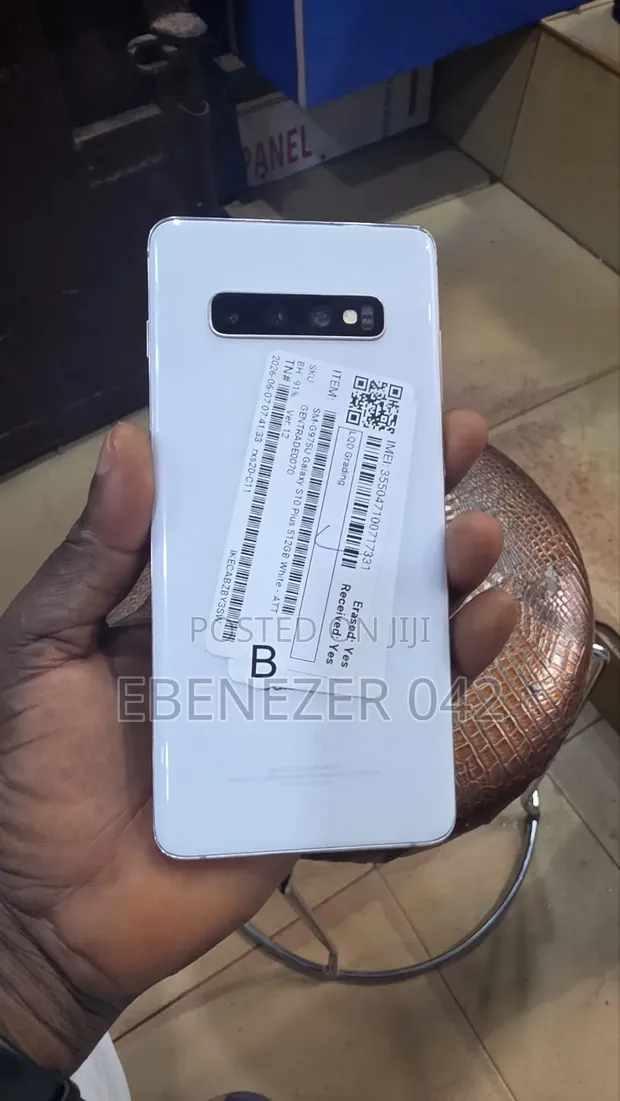 Samsung Galaxy S10 Plus 512GB White - 1