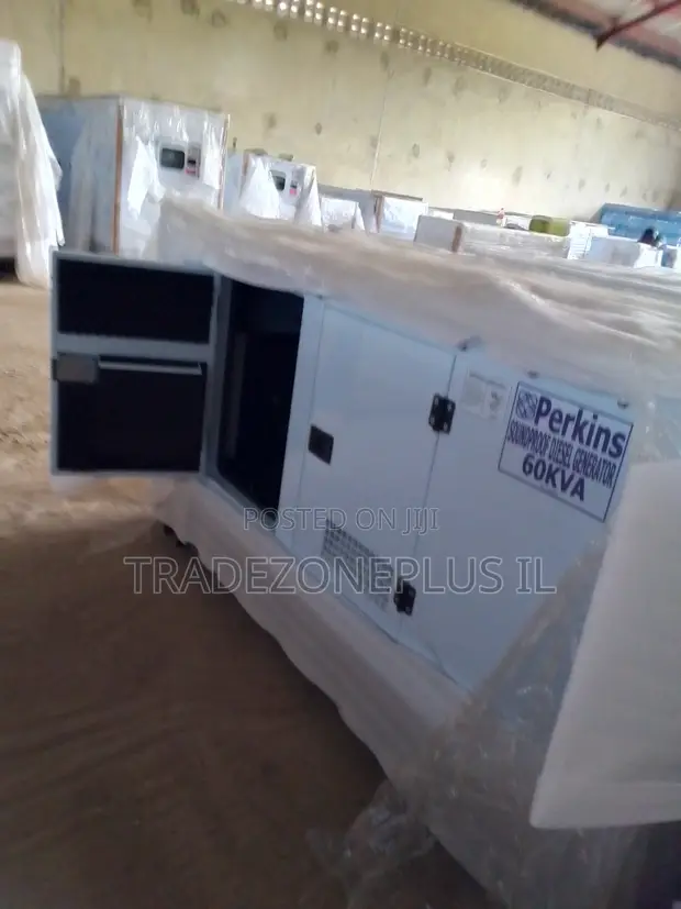 Perkins 60KVA Soundproof Diesel Generator - 1
