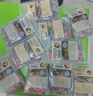 10 Packs Ginseng Five Treasure Tea (Kidney, Liver, Men Booster)