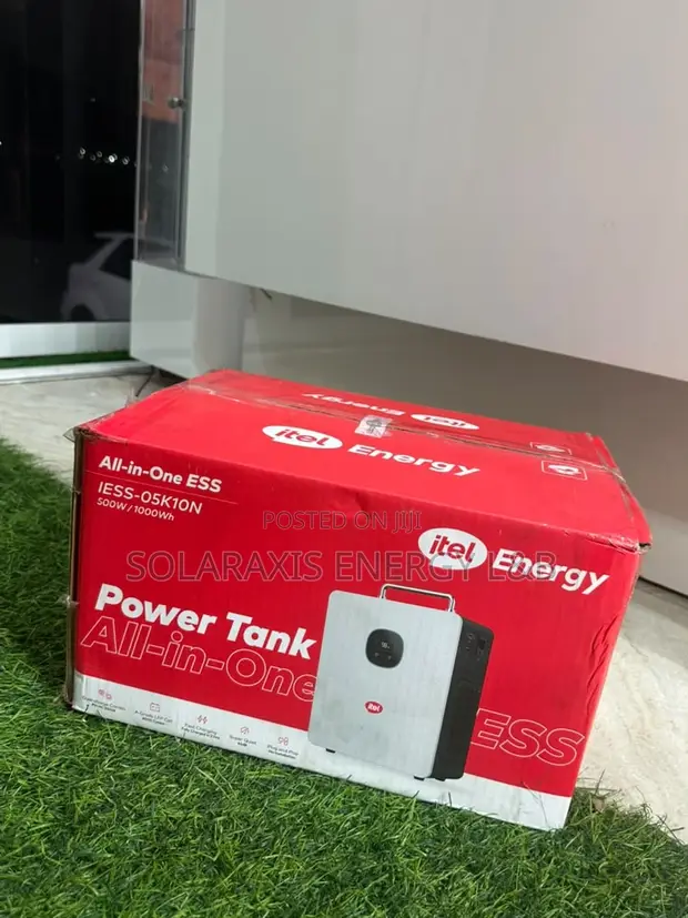 Itel Energy Power Tank All-in-One ESS 500W/1000Wh Solar Home Backup - 1