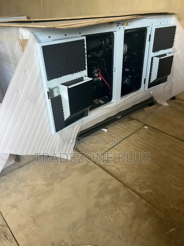 Perkins 100kVA Noise-Reduced Diesel Generator - 1