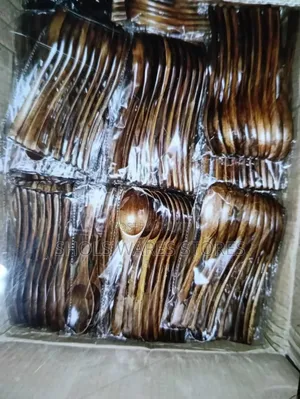 12pcs Na Halitta Acacia Wood Scoop Spoons