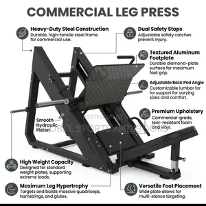 Brand New Bodyfit Commercial Leg Press