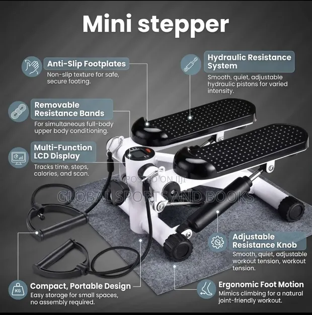 American Fitness Mini Stepper - Brand New - 1