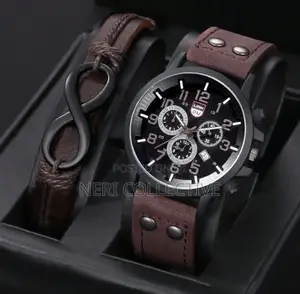 Acnos 2-Piece Watch and Bracelet Set