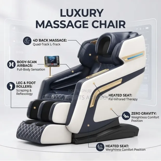 Luxury Dolphin Massage Chair - Brand New - 1