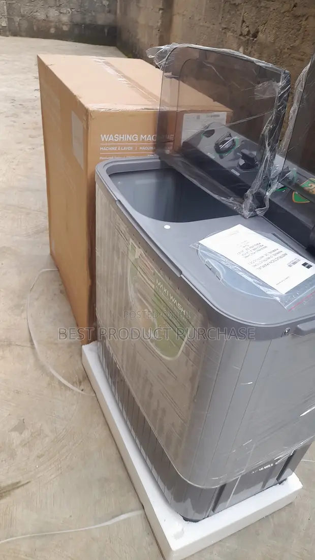 Syinix MaxiWash E8WTMG 8.5kg/5kg Twin Tub Washing Machine - 1
