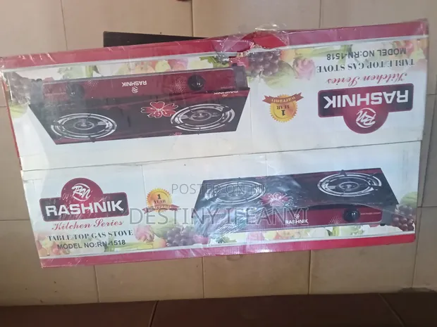 Rashnik Table Top Gas Cooker (2 Gobare) - 1