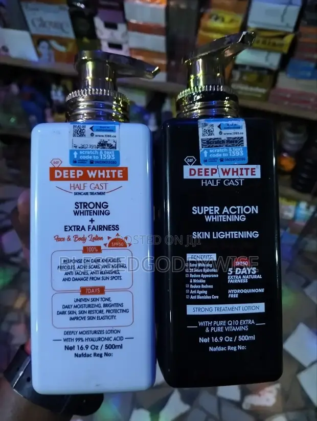 Deep White Lotion - Skin Tone Corrector - 1