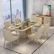 Home Interiors Luxury Dining Set - Mai Zama 6 - 3