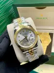 Luxury Rolex Day-Date Style Two-Tone Watch - 2