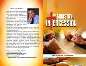 The Ministry of Intercession by Pastor Wilson O. Igbinedion