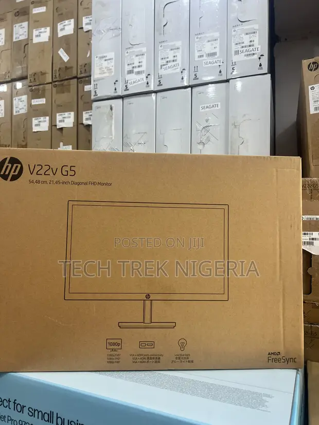 HP V22v G5 21.45" FHD Monitor - 1
