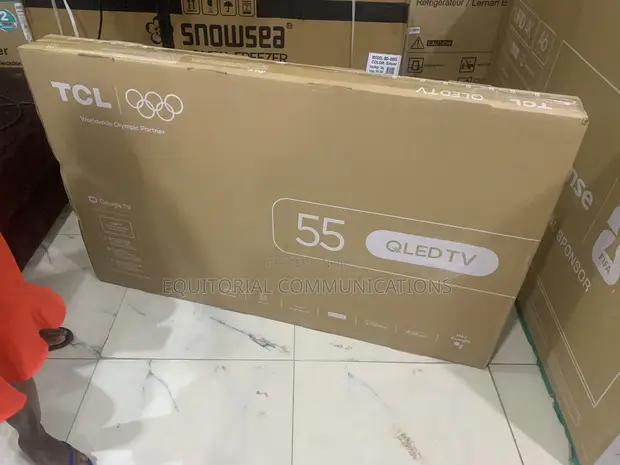 TCL 55T6D 55 Inch QLED Smart TV - 1