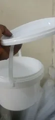 2 Litre Coloured Buckets (White) - 3