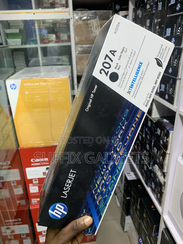 HP 207A Black Original LaserJet Toner Cartridge - 1