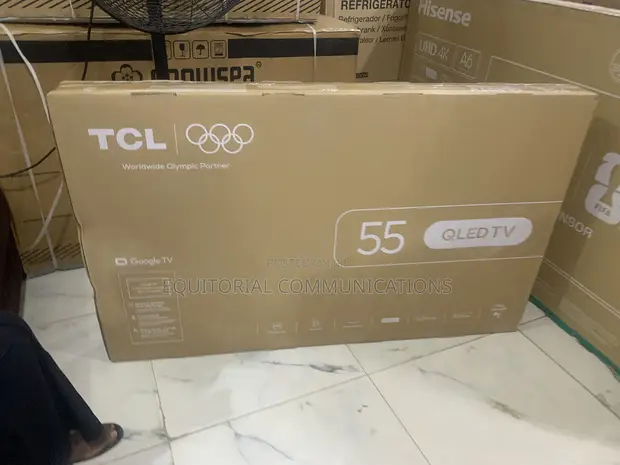 TCL 55T6D 55 Inch QLED Smart TV - 1