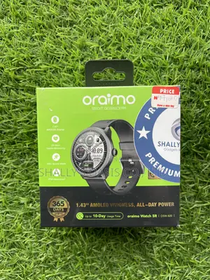 Oraimo Watch 5R Smartwatch - 1.43" AMOLED (Bluetooth Kira)