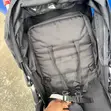 Lightweight Foldable Baby Stroller - Black - 1