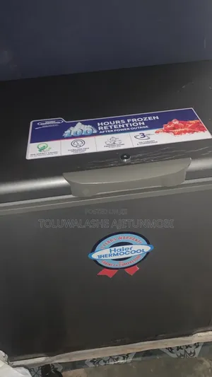 Used Haier Thermocool Chest Freezer - 2 Months Old