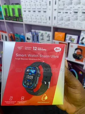 Itel Smart Watch Storm Ultra - 2.02" HD, IP68 Waterproof