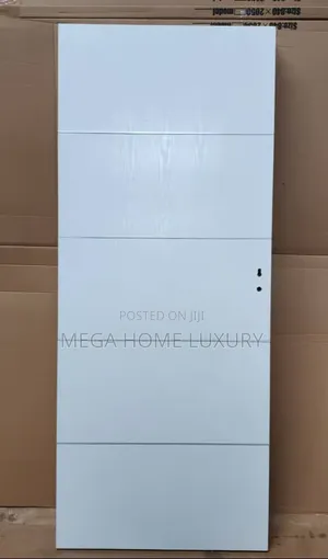 Classy Wooden Room Door - White
