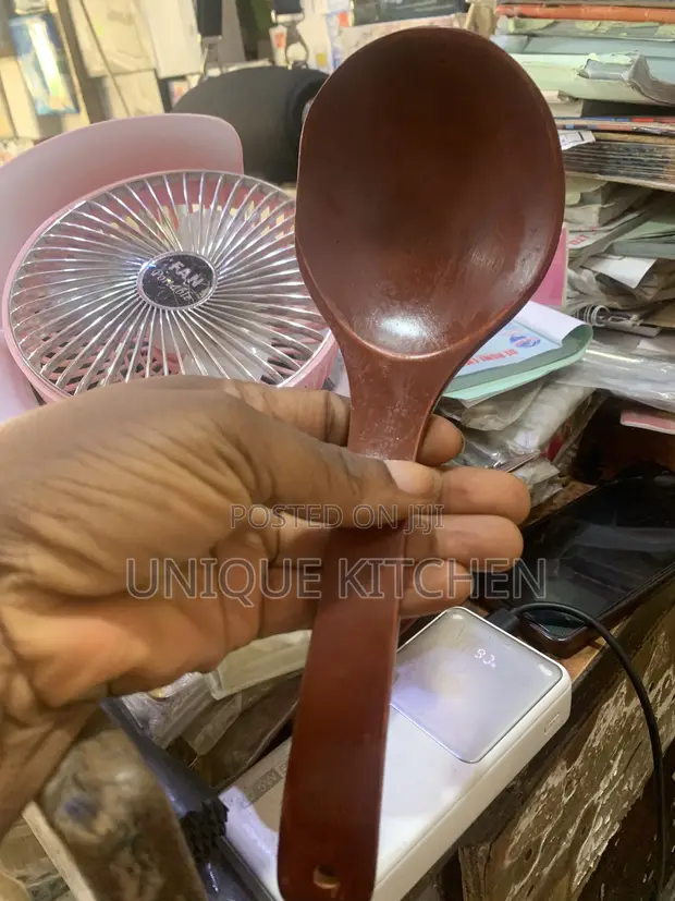 Wooden Spoon - Natural Wood - 1