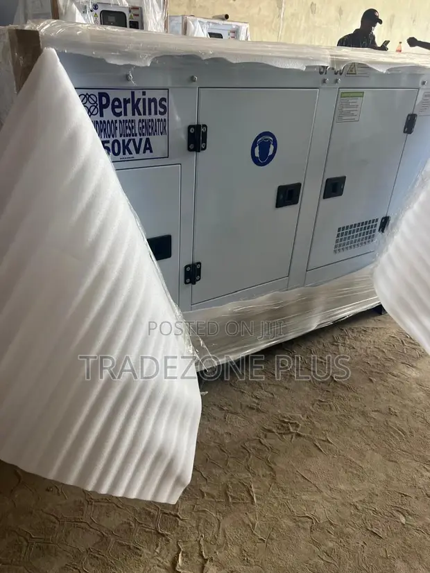 Perkins 50kVA Silent Diesel Generator - 1