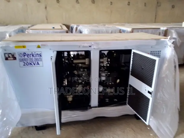 Perkins 20KVA Jikin Wutar Lantarki Mai Jini - 1
