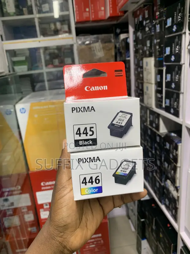 Canon PG-445 & CL-446 Genuine Ink Cartridges - 1