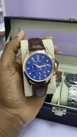 Poedagar Brown Leather Watch - Brand New - 2