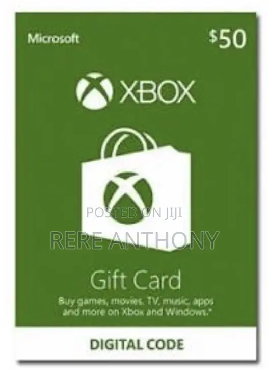$50 Xbox Live Gift Card (US Region) - 1