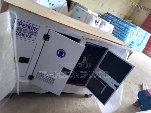Perkins 20KVA Mai Jinjirin Baki (Soundproof) Diesel Generator - 1
