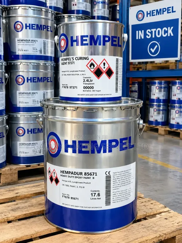 Hempel Hempadur 85671 Epoxy Grey (A & B Comp) - 1